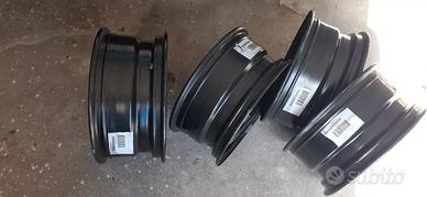 4 cerchioni 16 pollici in acciaio 4 fori Fiat-Lanc