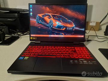 Acer Nitro 5 AN515-58 – i7 12ª gen – RTX 3050Ti 