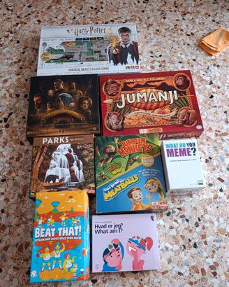 Giochi da tavolo per adulti e bambini