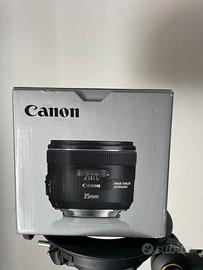Canon EF 35mm IS stabilizato…. Perfetto