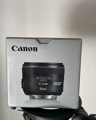 Canon EF 35mm IS stabilizato…. Perfetto