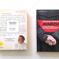 2 Libri- Odifreddi Caro Papa, Fittipaldi, Avarizia