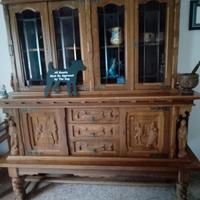 Mobile da sala in legno massello