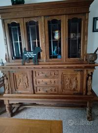 Mobile da sala in legno massello