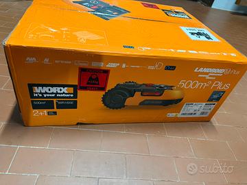 Worx landroid 500 plus robot tagliaerba 500m
