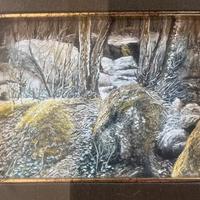 Franca Gualmini.   Olio.