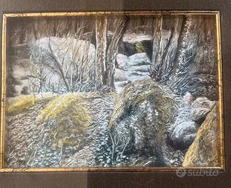 Franca Gualmini.   Olio.