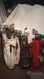 Mazze da Golf varie numero  pezzi 43