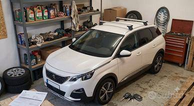 barre portatutto originali Peugeot 3008 SUV  P84