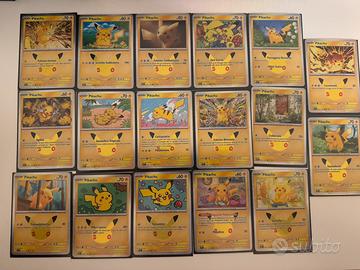 Pokemon pikachu 30th anniversary