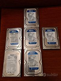 hard disk WD 160-250-320gb-Pannello FrontaleUsb3.0