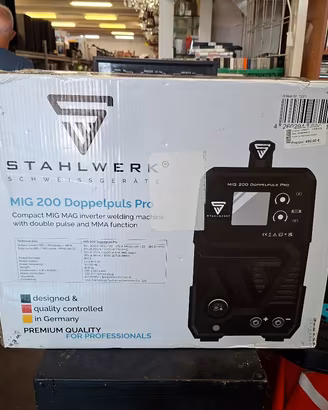 Saldatrice STAHLWERK Mig 200 