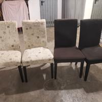  lotto 4 sedie Ikea 