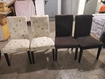  lotto 4 sedie Ikea 