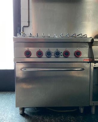 Cucina a gas professionale LOTUS