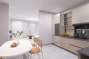 Trivano ristrutturato bibagni con terrazza sovrast