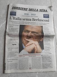 CORRIERE DELLA SERA 13 GIUGNO 2023 BERLUSCONI