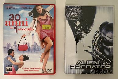 Lotto Dvd 30 anni in un secondo + Alien vs Predato