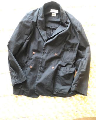 Eat Dust 673 Antwerp blazer doppiopetto boxy nero