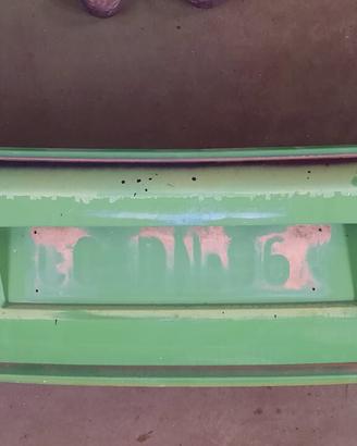 FIAT GRANDE PUNTO - PARAURTI POSTERIORE