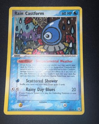 Castform Pioggia Reverse Holo EX Hidden Legends 23