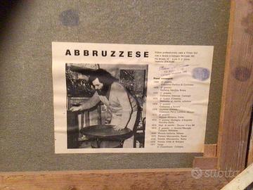 Giuseppe Abbruzzese olio su tela