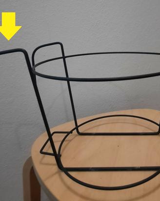 Balconiere tonde set da 5, diametro 27 cm