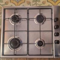 Piano cottura Candy gas metano + tubo acciaio