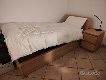 Letto contenitore e cassettiera Malm Ikea 