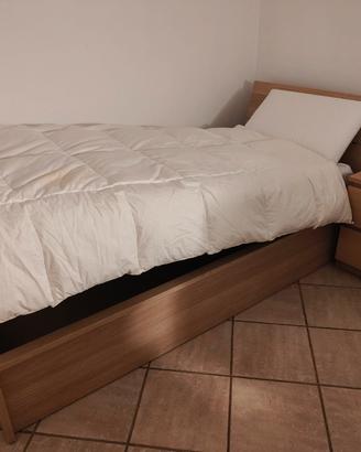 Letto contenitore e cassettiera Malm Ikea 