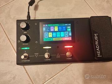 HEADRUSH MX5 pedaliera multieffetti 