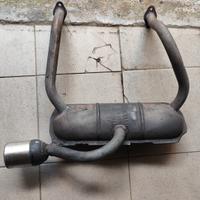 Marmitta sportiva fiat 500 d'epoca 