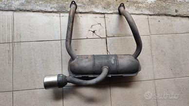 Marmitta sportiva fiat 500 d'epoca 