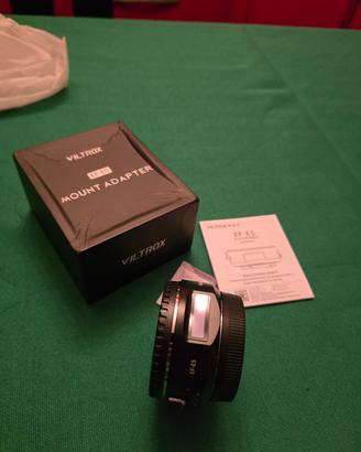 Viltrox EF-E5 adattatore da Canon EF a Sony E