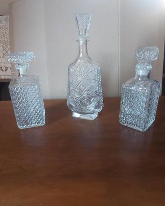 Bottiglie/Decanter liquore vintage