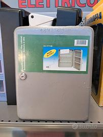 Silme Cassetta Portachiavi a Muro in Acciaio Verni