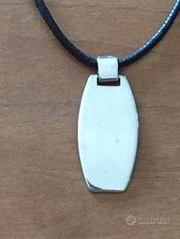 Ciondolo in Argento 925 con Cordoncino