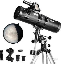 Telescopio Solomark Polaris 130EQ mai usato