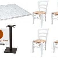 Set Tavoli e Sedie Ristorante Bar Vintage cod137