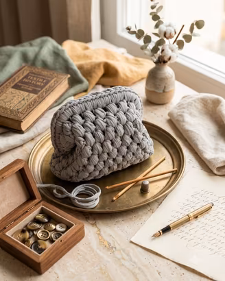 borsa all'uncinetto 