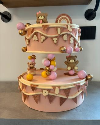 Torta Battesimo Gomma Eva