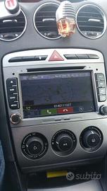 Autoradio navigatore peugeot 308 408 android wifi