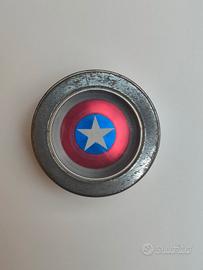 Fidget Spinner Scudo Captain America Metallo