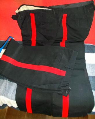 PANTALONI DIVISA CARABINIERI 2 PAIA TG.50 DA COLLE