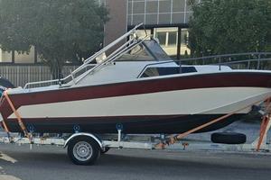Barca 6mt con motore fuoribordo Mercury F90 c/carr