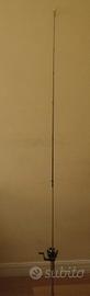canna da pesca spinning 7-21g+mulinello trabucco