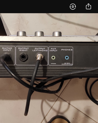 Pedaliera per chitarra