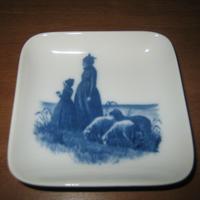 Royal copenhagen plaquette piattino porcellana