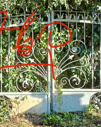 cancello zincaro artistico eterno.