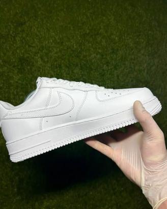 Nike Air Force 1 Uomo 45 Bianche Nuove